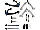 Front Control Arms with Sway Bar Links and Tie Rods (07-13 Sierra 1500 w/ Stock Aluminum Lower Control Arms)