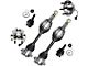 Front CV Axles with Wheel Hub Assemblies and Lower Ball Joints (07-13 4WD Sierra 1500)