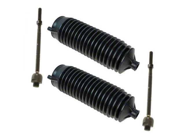 Front Inner Tie Rods with Pack and Pinion Bellows (99-06 2WD Sierra 1500)