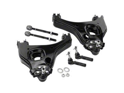 Front Lower Control Arm, Ball Joint and Tie Rod End Kit (99-06 2WD Sierra 1500 w/ Power Rack Steering)