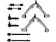 Front Lower Control Arms with Sway Bar Links and Tie Rods (07-13 Sierra 1500 w/ Stock Aluminum Lower Control Arms)
