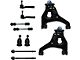 Front Lower Control Arms with Upper Ball Joints and Tie Rods (99-06 2WD Sierra 1500 w/ Front Coil Springs)