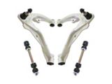 Front Lower Control Arms with Ball Joints and Sway Bar Links (14-17 Sierra 1500 w/ Aluminum Control Arms)