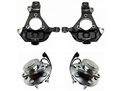 Front Steering Knucles with Hub Assemblies (07-13 2WD Sierra 1500)