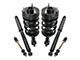 Front Strut and Spring Assemblies with Rear Shocks and Sway Bar Links (07-13 Sierra 1500)