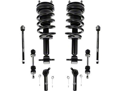 Front Strut and Spring Assemblies with Tie Rods and Sway Bar Links (07-13 Sierra 1500)