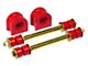 Front Sway Bar Bushing Kit; 1.13-Inch; Red (99-03 4WD Sierra 1500)