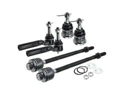 Front Upper Ball Joint and Tie Rod End Kit (99-06 Sierra 1500 w/ Power Steering)