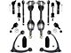 Front Upper Control Arms with CV Axles, Sway Bar Links and Tie Rods (07-13 4WD Sierra 1500)