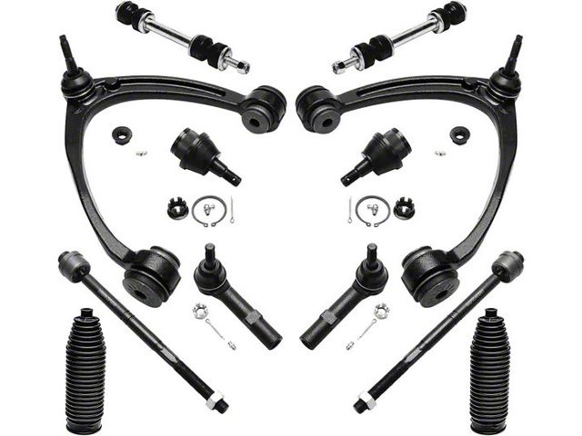 Front Upper Control Arms with Lower Ball Joints and Sway Bar Links (07-13 Sierra 1500)