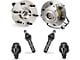 Front Wheel Hub Assemblies with Ball Joint and Tie Rods (07-13 4WD Sierra 1500 w/ Steel Control Arms)