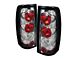 G2 Version Euro Style Tail Lights; Chrome Housing; Clear Lens (99-02 Sierra 1500 Fleetside)