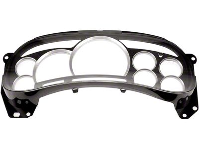 Instrument Cluster Lens Upgrade Kit; Satin (03-06 Sierra 1500 Extended Cab)