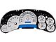 Instrument Cluster Upgrade Kit without Transmission Temperature; White (03-06 Sierra 1500)