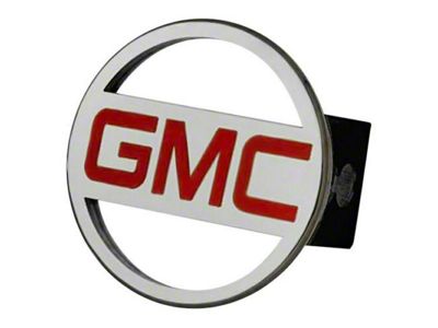 GMC Hitch Cover; Chrome (Universal; Some Adaptation May Be Required)