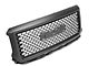 Grille; Denali Style; Front Upper; Black (14-15 Sierra 1500)