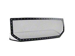 Grille; Rivet Style Mesh Main; Insert; Black (16-18 Sierra 1500)