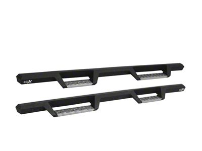 Westin HDX Stainless Drop Nerf Side Step Bars; Textured Black (19-24 Sierra 1500 Crew Cab)