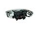 Headlight; Chrome Housing; Clear Lens; Driver Side (01-06 Sierra 1500 C3, Denali)