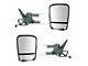 Heated Manual Towing Mirrors; Chrome (03-06 Sierra 1500)