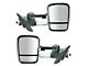 Heated Manual Towing Mirrors; Chrome (07-13 Sierra 1500)