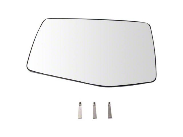 Heated Mirror Glass; Driver Side (19-21 Sierra 1500)