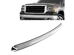 Hood Molding Trim; Chrome (07-13 Sierra 1500)