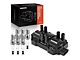 Ignition Coil Set with Iridium Spark Plugs; Black (07-13 4.3L Sierra 1500)