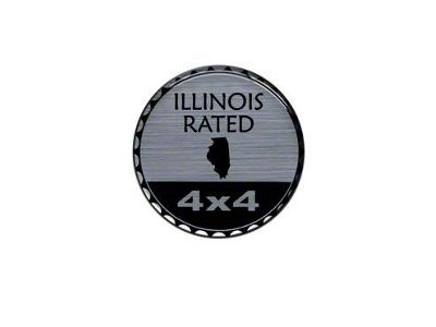 Illinois Rated Badge (Universal; Some Adaptation May Be Required)