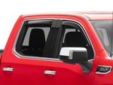 in-Channel Window Deflectors (19-24 Sierra 1500 Crew Cab)