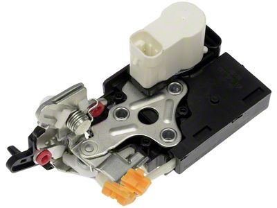 Integrated Door Lock Actuator with Latch; Rear Driver Side (04-06 Sierra 1500)