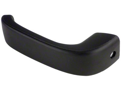 Interior Door Handle; Black; Rear Driver or Passenger Side (07-13 Sierra 1500 Extended Cab)