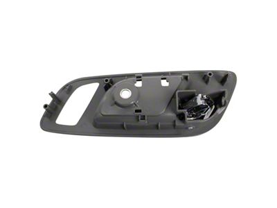 Interior Door Handle; Front Driver Side; Chrome and Gray (07-13 Sierra 1500)