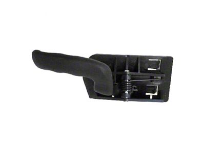 Interior Door Handle; Passenger Side; Black (99-06 Sierra 1500)