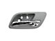 Interior Door Handle; Rear Passenger Side; Chrome and Dark Gray (07-13 Sierra 1500 Crew Cab)