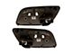 Interior Door Handles; Rear; Chrome and Tan (07-13 Sierra 1500 Crew Cab)