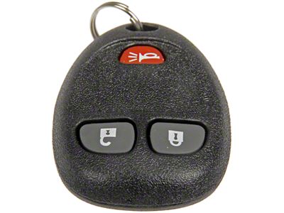 Keyless Entry Remote; 3-Button (07-10 Sierra 1500)