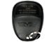 Keyless Entry Remote; 3-Button (01-02 Sierra 1500)