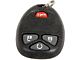 Keyless Entry Remote; 4-Button (07-10 Sierra 1500)