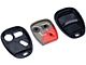 Keyless Entry Remote Case; Black (99-02 Sierra 1500)