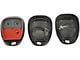 Keyless Entry Remote Case; Mexico Flag (03-06 Sierra 1500)