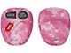 Keyless Entry Remote Case; Pink Digital Camouflage (99-02 Sierra 1500)