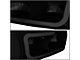 LED DRL Headlights with Clear Corners; Black Housing; Smoked Lens (99-06 Sierra 1500)