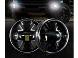 LED Fog Lights; Black Housing (07-13 Sierra 1500)