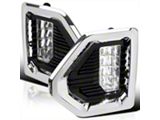 LED Fog Lights with Switch; Chrome (19-21 Sierra 1500; 2022 Sierra Limited)