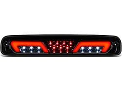 LED Third Brake Light with Sequential Brake Lights; Black Housing; Smoked Lens (99-06 Sierra 1500)