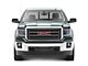 LED Bar Projector Headlights; Black Housing; Clear Lens (14-18 Sierra 1500 w/ Factory Halogen Non-LED DRL Headlights)