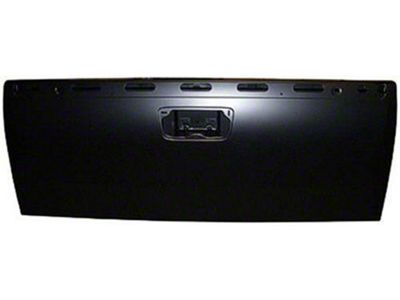 CAPA Replacement Locking Tailgate; Unpainted (07-13 Sierra 1500)