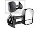 Manual Extendable Towing Mirror; Passenger Side (07-13 Sierra 1500)