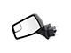 Manual Folding Mirrors with Spotter Glass; Textured Black (19-24 Sierra 1500)